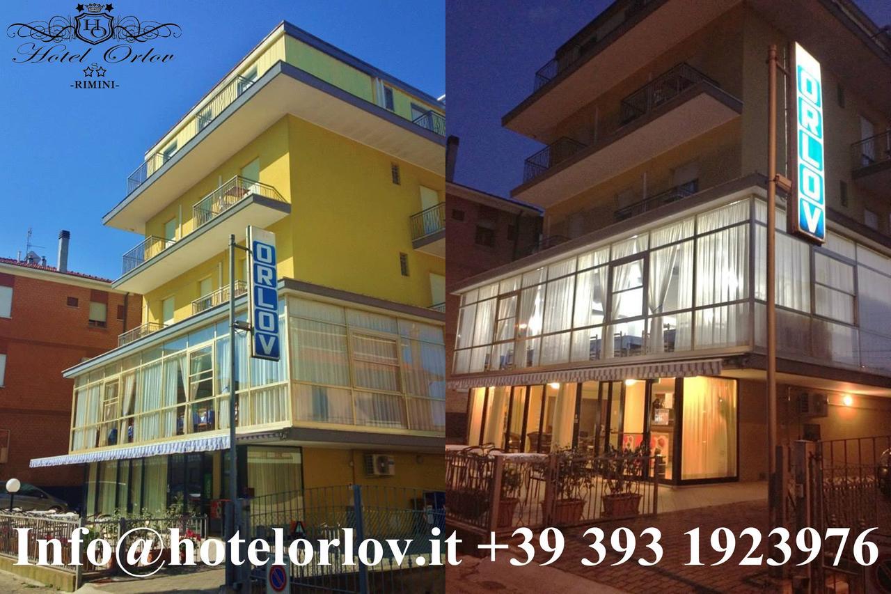 Hotel Orlov רימיני מראה חיצוני תמונה